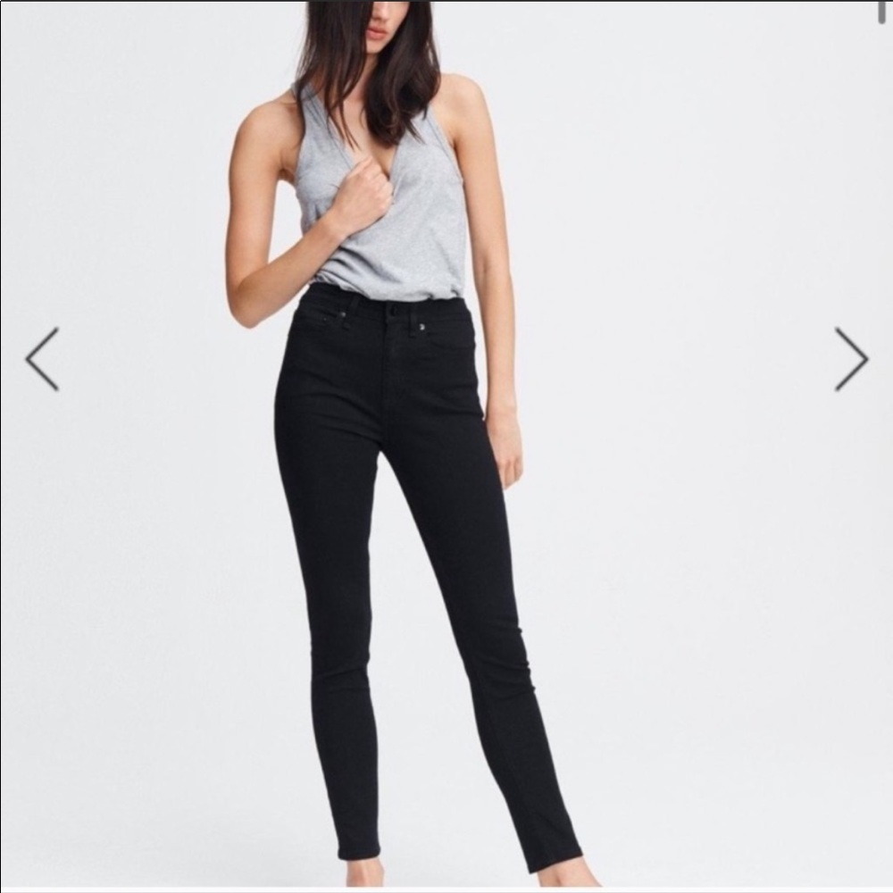 Rag & Bone Black Jeggings sz 24